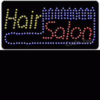 Affordable LED L7401 Hair Salon LED Sign, 12